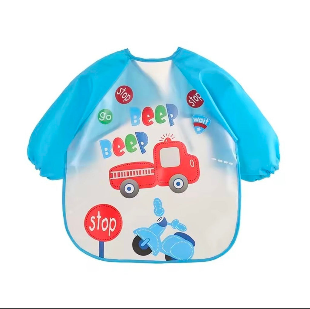 Long-Sleeve Waterproof Baby Bib