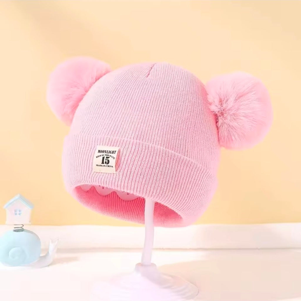 Baby Pom-Pom Winter Hat