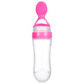 Squeeze Spoon Feeder Bottle