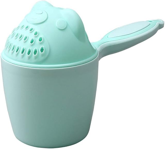 Baby shampoo rinse cup for bath time