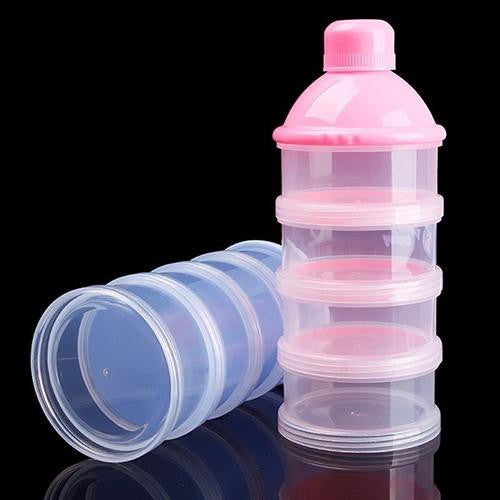 Stackable Formula Dispenser — 4-Layer Travel Container