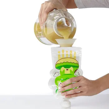 Reusable baby food pouches eight pack