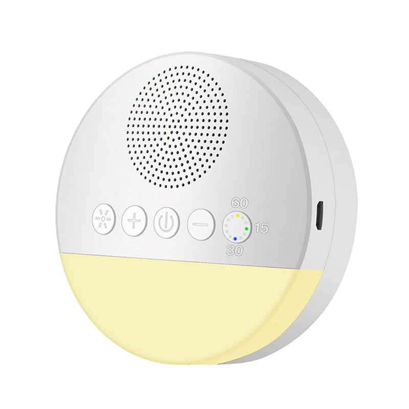 Portable white noise sleep machine for babies