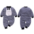 Flannel Bebe Romper Jacket — Soft Winter Jumpsuit (0–18 Months)