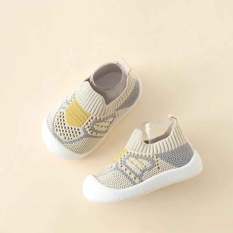 Knit Slip-On Baby Sock Shoes