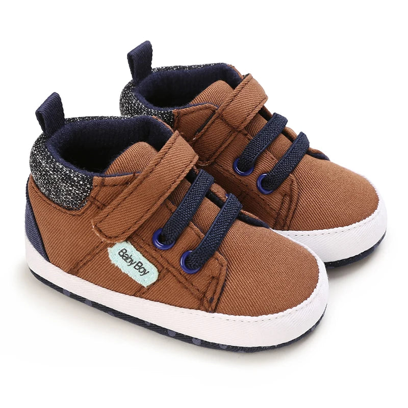 Baby Boy First Shoes — Navy