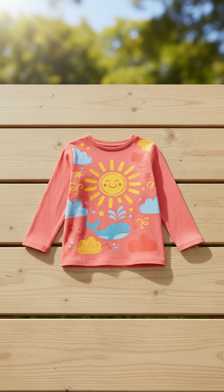 Children's Graphic T-Shirt in a new setting